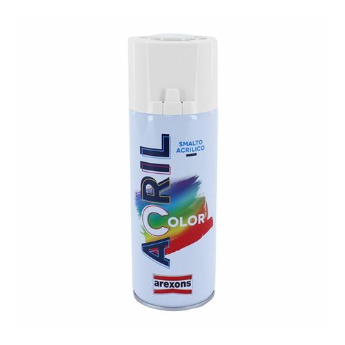 Bombe de peinture arexons acrylique blanc perle ral 1013 (aerosol 400 ml) (3932)