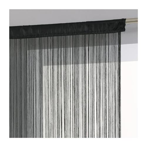 Rideau Fil 120X240cm Noir