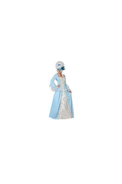 Deguisement de marquise bleue t-1