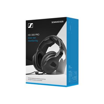 Sennheiser HD 300 PRO - Koptelefoon - over oor - met bekabeling - 3,5 mm-stekker