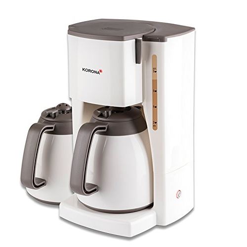 Machine à café filtre semi-automatique Korona 10410 1 litre pour 8 tasses environ couleur marron