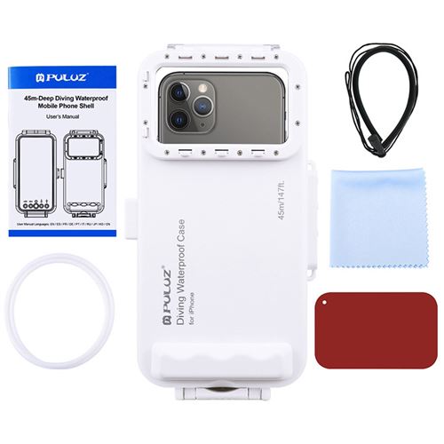 Etui pour téléphone mobile PULUZ 45m étanche pour Android