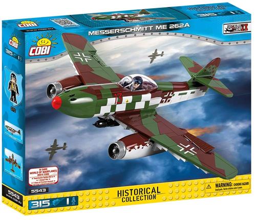COBI 5543 Jouet de Construction Rouge Bordeaux Blanc