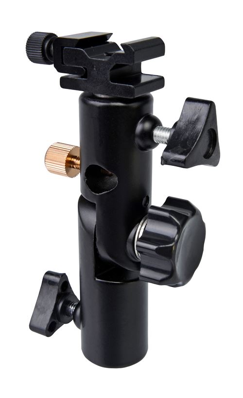 BRESSER BR-31 E-bracket Support de Flash avec une Tête inclinable