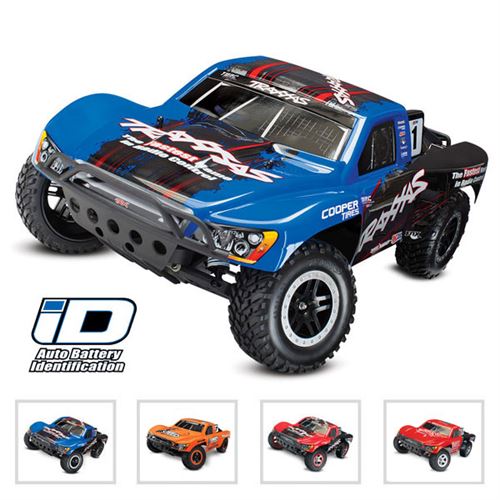 Voiture radiocommandée Slash - 4x2 - 1/10 brushed tq 2.4ghz - id - TRAXXAS - TRX58034-1