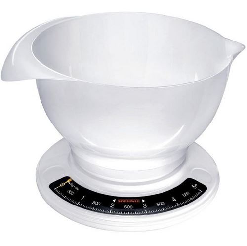 Soehnle Culina Pro - Balance De Cuisine - 2.5 Litres - Blanc