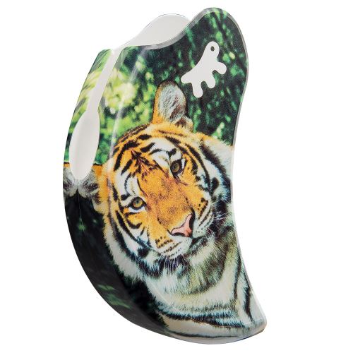 Comparer les prix de COQUE AMIGO M/LONG Accessoire laisse rétractable coque décorée 11 x 3,5 x h 5,9 cm Tigre