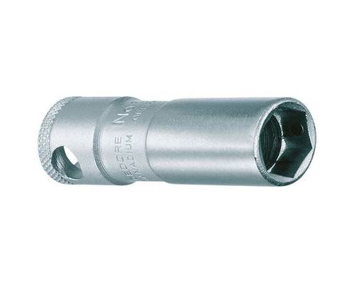 Douille pour bougie d'allumage 1/2'', Cote s/plats : 20,8 mm