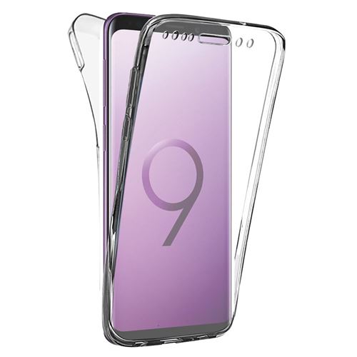 جل حواجب ايلف Coque Silicone Gel ultra mince 360° protection intégrale Avant et Arrière pour Samsung Galaxy S9 / S9 Plus 6.2