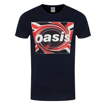 Oasis T-Shirt Union Jack Homme Bleu - Taille XL