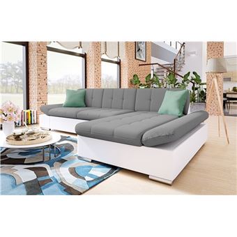 Chloé Design Canapé Dangle Convertible Tissu Et Cuir Pu