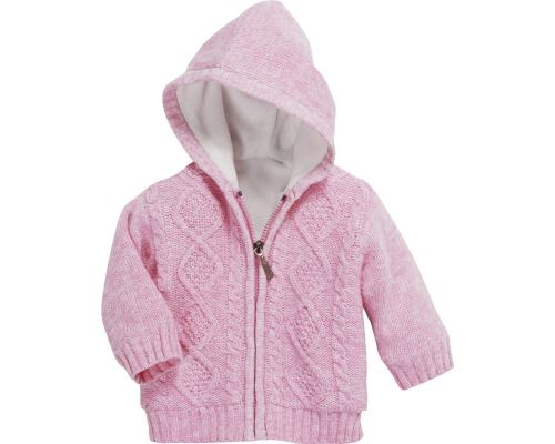 Playshoes cardigan avec fermeture à glissière rose clair junior
