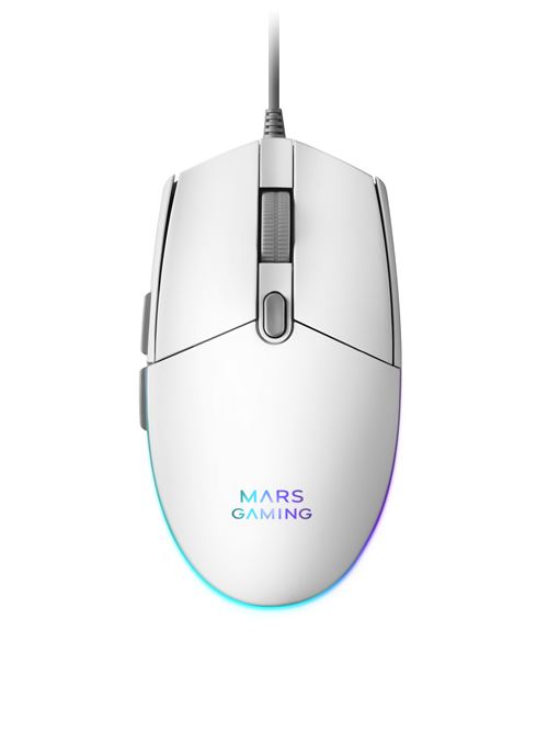 Souris de jeu Mars Gaming MMG RGB 4200 DPI Blanc - Image 4