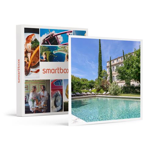 SMARTBOX - Coffret Cadeau Échappée luxueuse en Provence : 2 jours en château 4* avec dîner gastronomique-Séjour