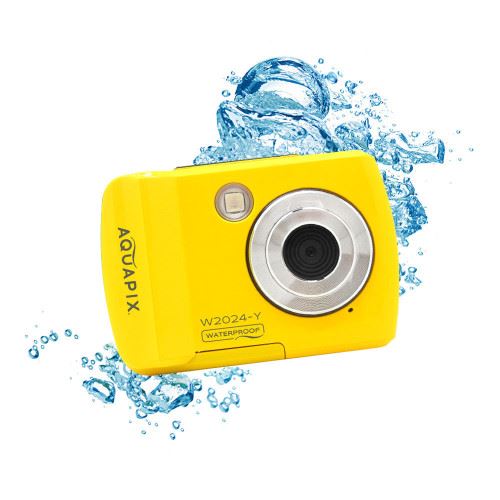Easypix W2024 Splash Appareil photo numérique 16 Mill. pixel jaune caméra submersible