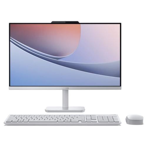 Lenovo A100 F0J6 - Ordinateur Personnel - Core I3 N305 / Jusqu'À 3.8 Ghz - Ram 16 Go - SSD 512Go - Moniteur : Led 23.8" 1920 X 1080 (Full Hd) - Gris Nuage