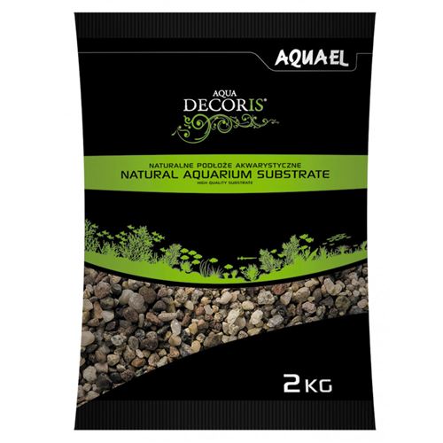 Comparer les prix de Gravier Naturel Multicolore 3 – 5 mm – 2 kg