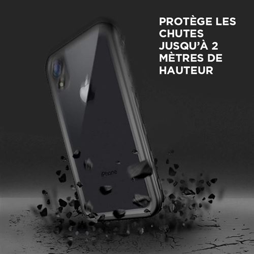 Paprikase Coque iPhone 13 mini intégrale waterproof colorée jusqu'à 2  mètres de profondeur - Noir - Coque et étui téléphone mobile - Achat & prix