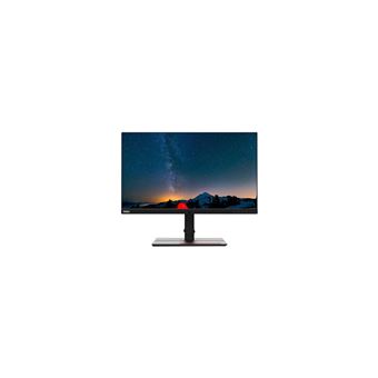 Lenovo ThinkVision P27u-20 - Écran LED - 27" - 3840 x 2160 4K @ 60 Hz - IPS - 450 cd/m² - 1000:1 - 4 ms - Thunderbolt 4, 2xHDMI, DisplayPort - haut-parleurs - noir corbeau - 1