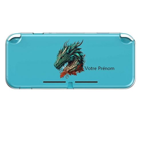 Coque Taperso pour Nintendo Switch Lite avec motif dragon personnalisable