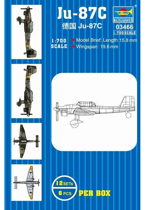 Ju-87 - 1:700e - Trumpeter