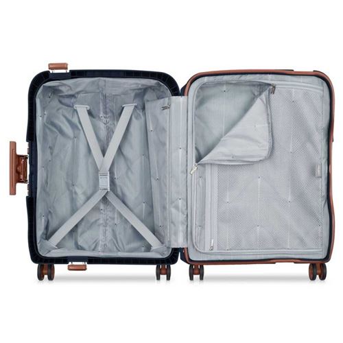 Delsey Paris Valise cabine roues 55cm Moncey slim encre