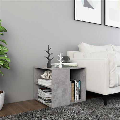 Vidaxl Gris Table D'appoint Béton - Image 3