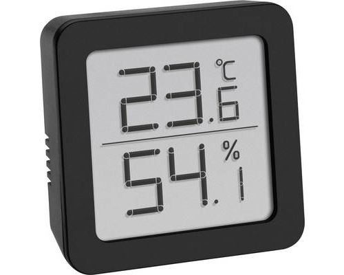 Tfa Dostmann Noir Thermo-Hygromètre 30.5051.01 - Image 2