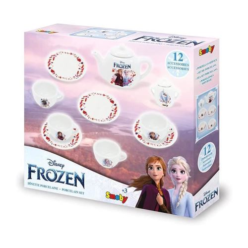 Smoby - La Reine des Neiges - Dinette Porcelaine - Jouet pour Enfant - 12  Accessoires - Autre jeux d'imitation - Achat & prix