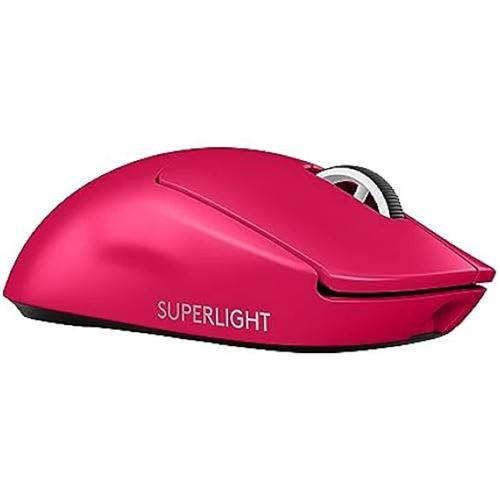 Souris Logitech sans fil 32000 DPI Magenta pour droitier - Image 4