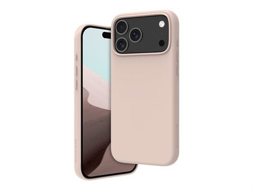 dbramante1928 Roskilde ICON - Coque de protection pour téléphone portable - compatibilité avec MagSafe - plastique recyclé - sable rose