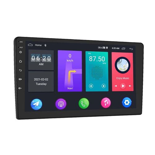 Autoradio Android 10 Pouces Écran Tactile GPS WiFi Bluetooth Caméra Recul YONIS