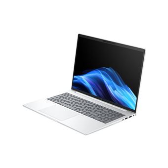 HP EliteBook 8 G1i Notebook AI - Conception de charnière à 174 degrés - Intel Core Ultra 5 - 225U / jusqu'à 4.8 GHz - Win 11 Pro - Intel Graphics - 16 Go RAM - 512 Go SSD NVMe - 16" IPS 1920 x 1200 - Wi-Fi 7, Bluetooth - aluminium argent glacier - cla