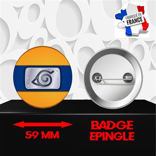 Badge à épingle 59 mm Manga Naruto 87
