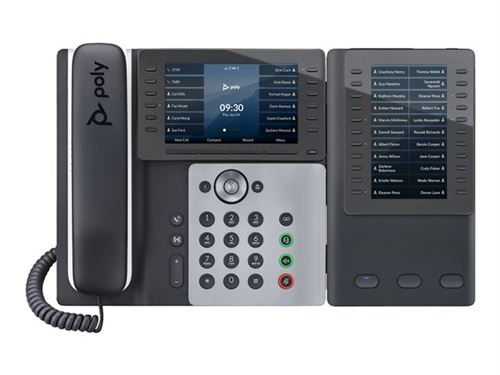 Poly Edge E Expansion Module - Module D'Extension Des Touches Pour Téléphone Voip - 22 Touches De Ligne Multifonctionnelles - Pour Poly Edge E400, E500