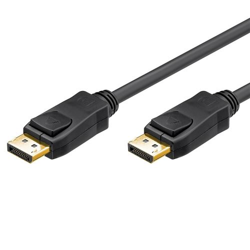 Goobay : Câble DisplayPort 1.4 avec clips de verrouillage - 3 m
