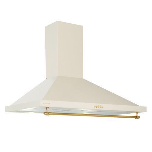 Hotte Aspirante - Klarstein Montblanc 90 - 610 M³/H - 165 W - 2 X 1,5 W - Led - Crème