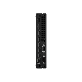 Lenovo ThinkCentre M75q Gen 2 11JN - Minuscule - Ryzen 5 Pro 5650GE / 3.4 GHz - RAM 8 Go - SSD 512 Go - TCG Opal Encryption 2, NVMe - Radeon Graphics - GigE - Win 10 Pro 64 bits (comprend Licence Win 11 Pro) - moniteur : aucun - clavier : Suisse - noir -