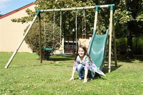 Chalet & Jardin Bleu/Rouge/Vert - Image 2