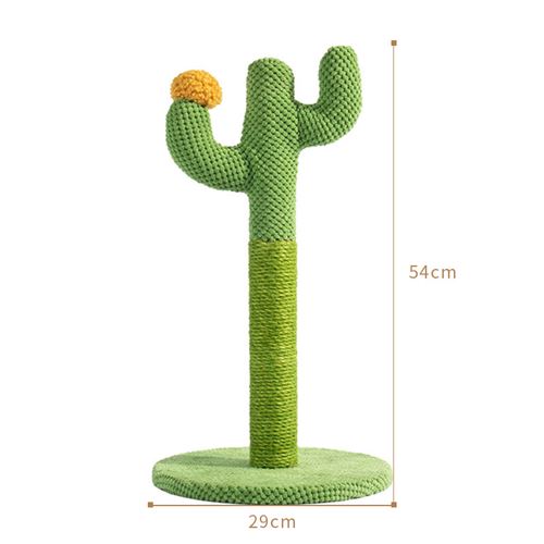Arbre à Chat Griffoir Cactus 54 x 29cm (H x Ø) FONGWAN pour Petit et Geant Chats en Sisal, Moyen