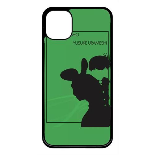 Coque My-Kase pour iPhone 11 - yu yu hakusho yusuke urameshi - Plastique Noir