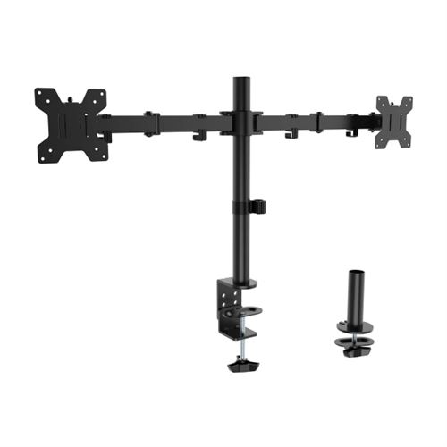 Non Communiqué Noir Aisens Eco Support De Table Rotatif Et Inclinable Pour Moniteur/Tv 10Kg (3 Pivots - 2 Bras) De 17-32 - Couleur
