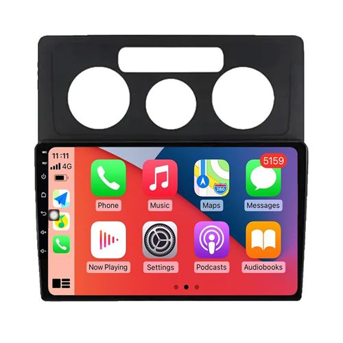 Autoradio RoverOne GPS Bluetooth CarPlay Android Auto 2Go RAM 32Go ROM pour Volkswagen Caddy 2K 3 2004 - 2010