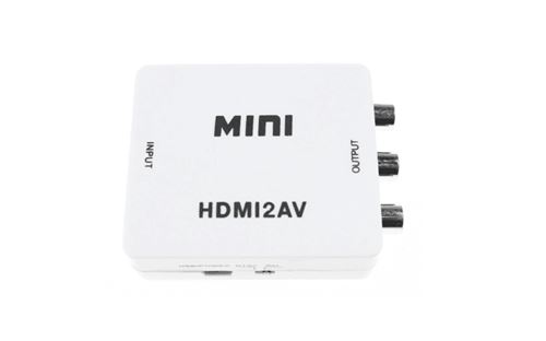 Non Communiqué Convertisseur Hdmi Vers Rca Audio Video Pour Pieces Son Video