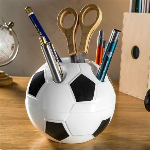Pot à crayons personnalisé avec nom de football - Sans stylos - Pot à  crayons [439]