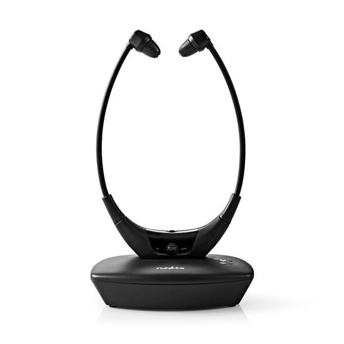 Non Communiqué Écouteurs Sans Fil Radio Fréquence (Rf) Supra-Auriculaire Socle