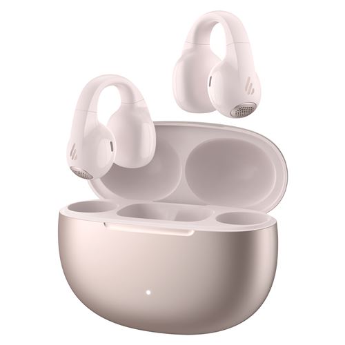 Edifier Écouteurs sans fil Open-Ear, batterie 28H et IP56 - Rose