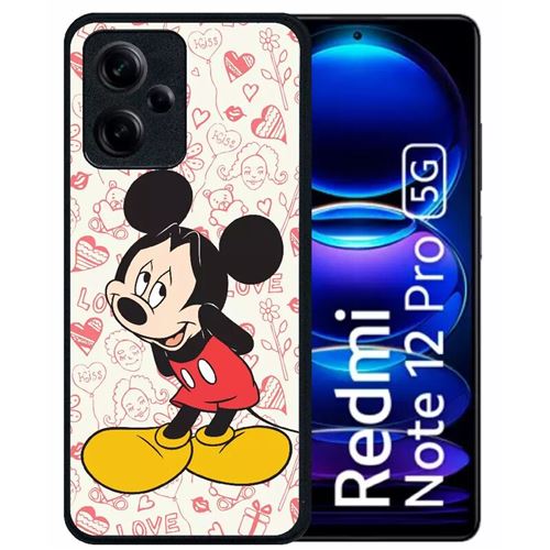 Coque pour Xiaomi Redmi Note 12 Pro 5G Officielle de Disney Mickey