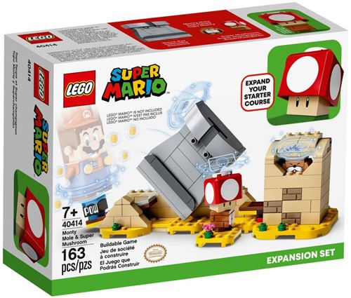 LEGO® Super Mario™ 40414 Topi Taupe et Super champignon Ensemble d'extension