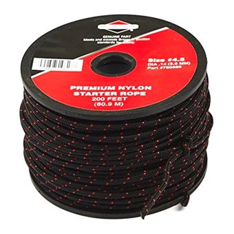 2 MÈTRES CORDE LANCEUR 6 mm DÉMARRAGE MOTEUR TONDEUSE TRONCONNEUSE MOTOCULTEUR EUR 2,74